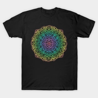 Pastel Rainbow Mandala T-Shirt